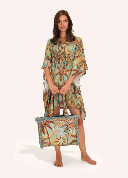 Powder Beach Cover Up - Patterned Palms
