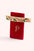 Powder Single Hair Barrette - Holly Berry Red