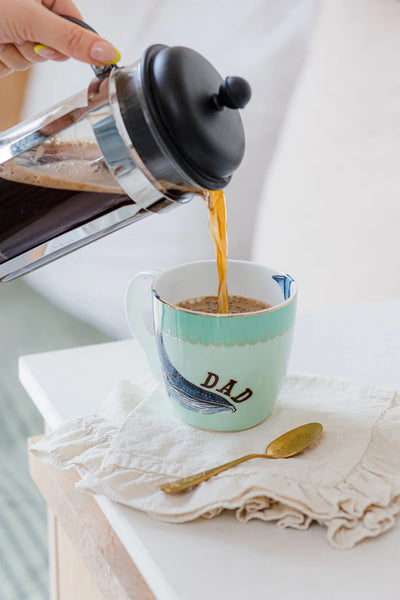 Yvonne Ellen Large Whale Dad Mug