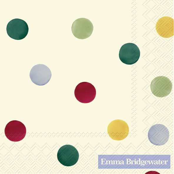 Emma Bridgewater Polka Dot Cocktail Napkin