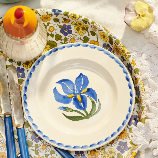 Emma Bridgewater Iris Small Side Plate, 6.5 Inch