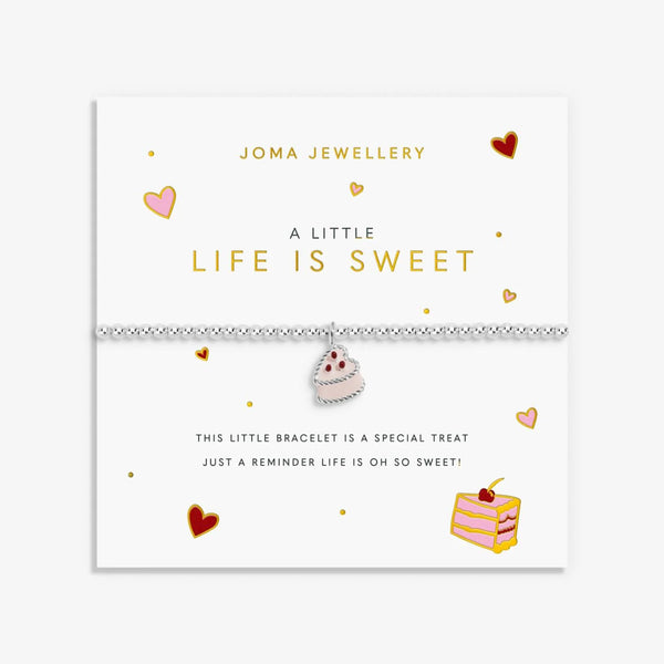 Joma Jewellery A Little Vibes 'Life Is Sweet' Bracelet