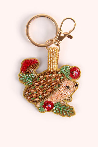 Powder Hedgehog Keyring