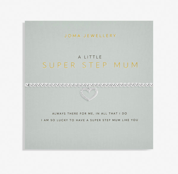 Joma Jewellery A Little 'Super Step Mum' Bracelet