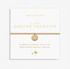 Joma Jewellery Gold A Little 'Darling Daughter' Bracelet