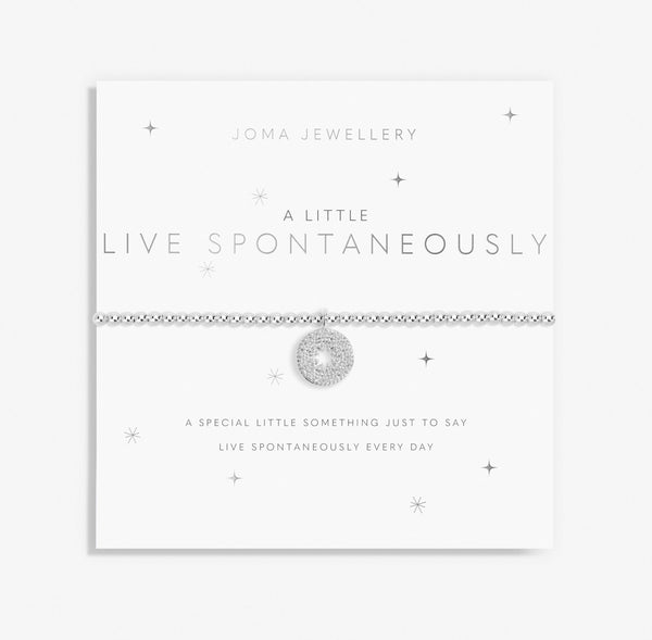 Joma Jewellery A Little 'Live Spontaneously' Bracelet