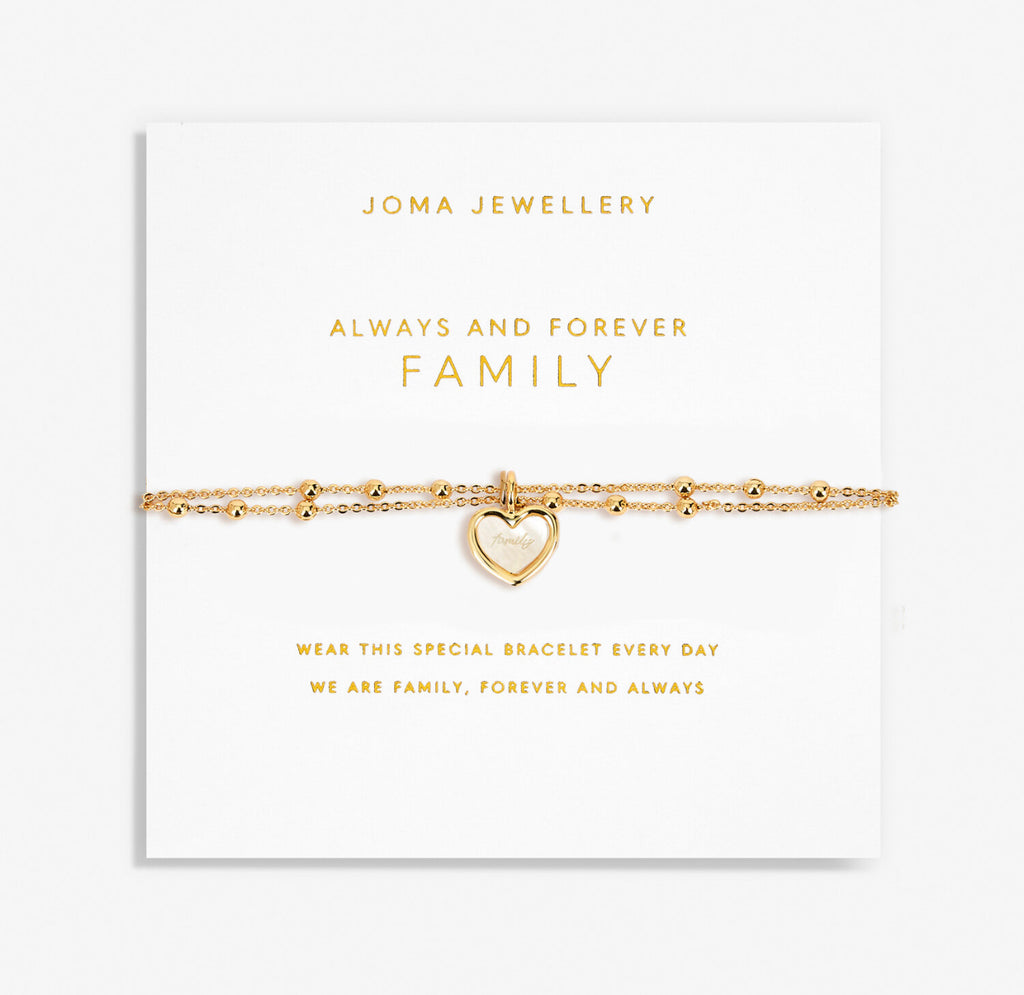 Joma Jewellery My Moments 'Always And Forever Family' Bracelet