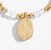 Joma Jewellery A Little Birthstone 'April' Gold Bracelet
