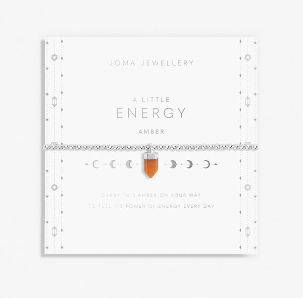 Joma Jewellery Affirmation Crystal A Little 'Energy' Bracelet