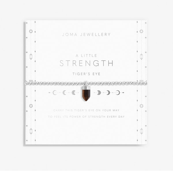 Joma Jewellery Affirmation Crystal A Little 'Strength' Bracelet