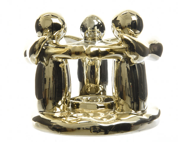 Gold Angel Tealight Holder