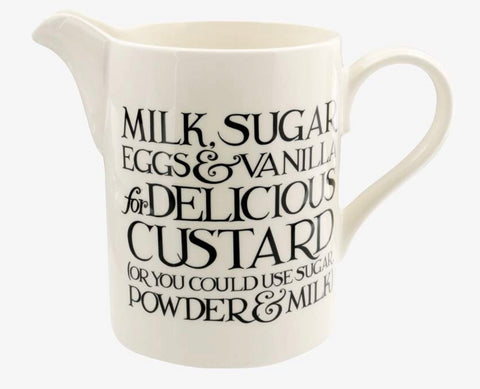 Emma Bridgewater Black Toast Large Straight Jug