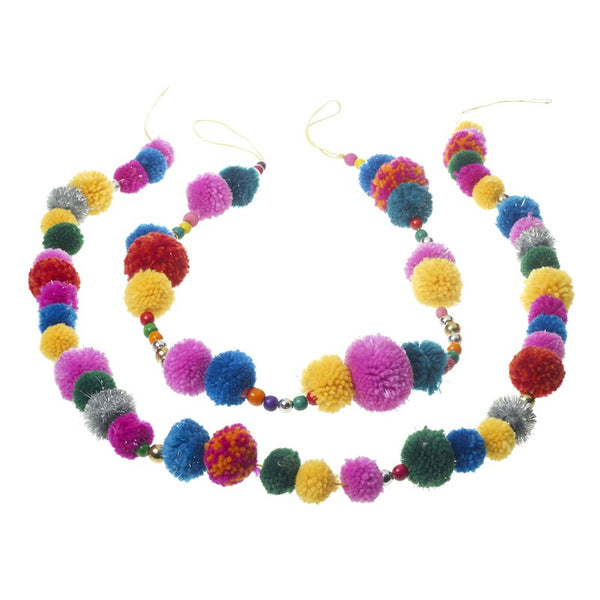 Pom Pom Garland - Set of 2