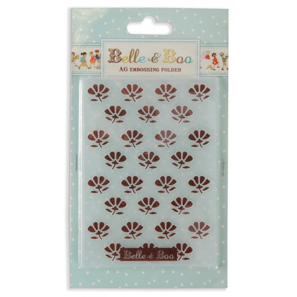 Belle & Boo A6 Embossing Folder