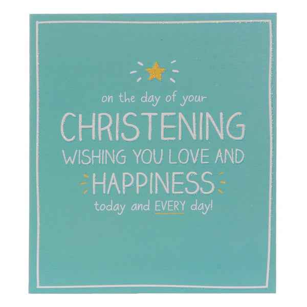 Happy Jackson Christening Card