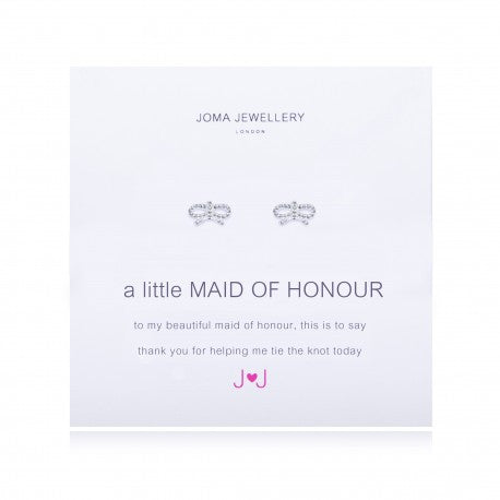 Joma Jewellery A Little Maid of Honour Earrings