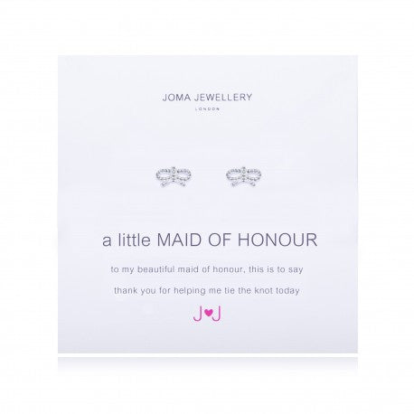 Joma Jewellery A Little Maid of Honour Earrings