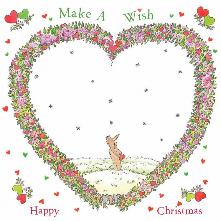 The Porch Fairies Christmas Card - Make a Wish