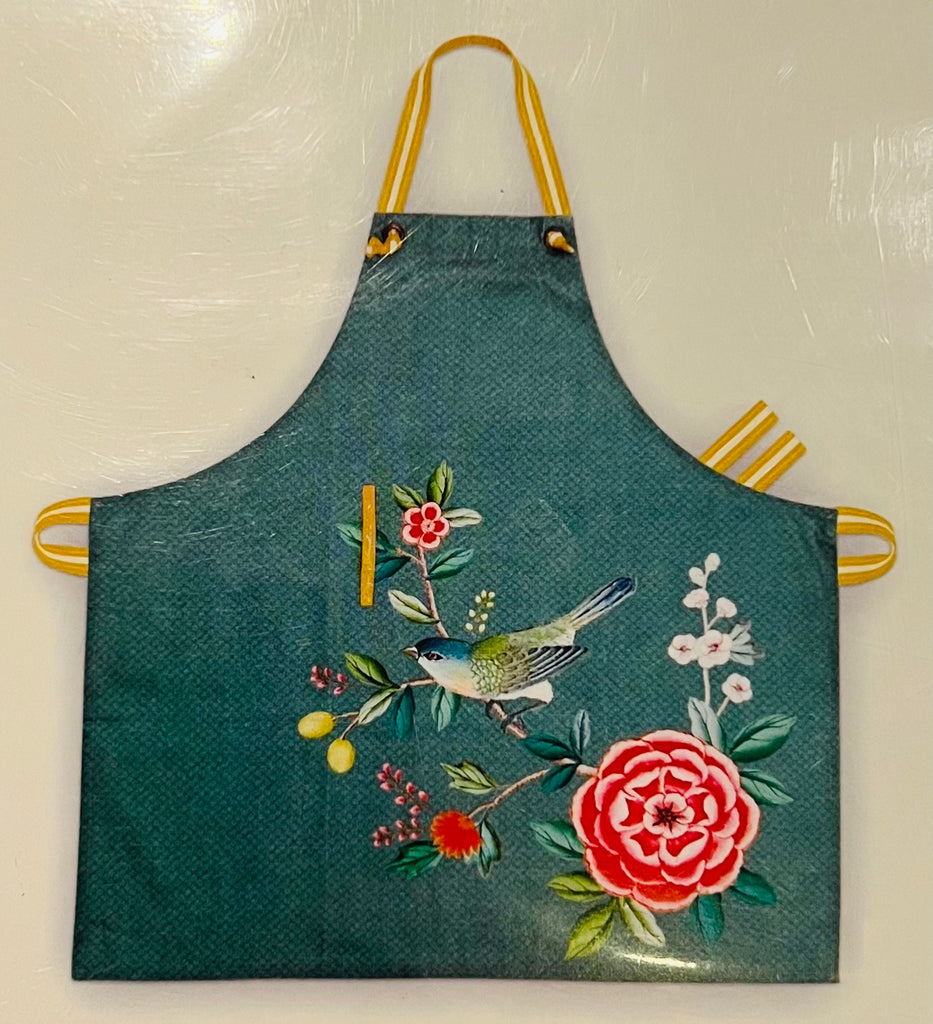 Pip Studio Blushing Birds Apron & Small Towel Set