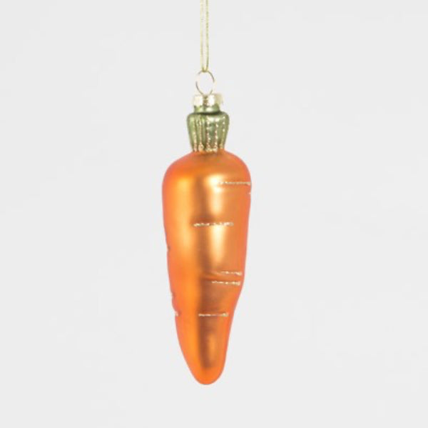 Sass & Belle Winter Veggies Carrot Shaped Bauble