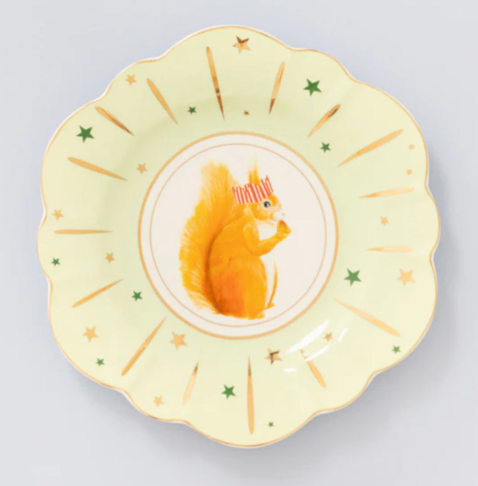 Yvonne Ellen Squirrel Plate
