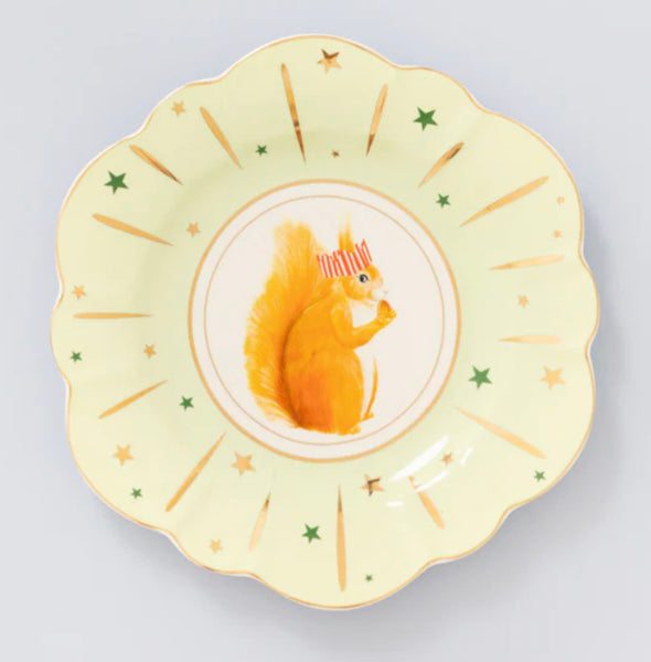 Yvonne Ellen Squirrel Plate