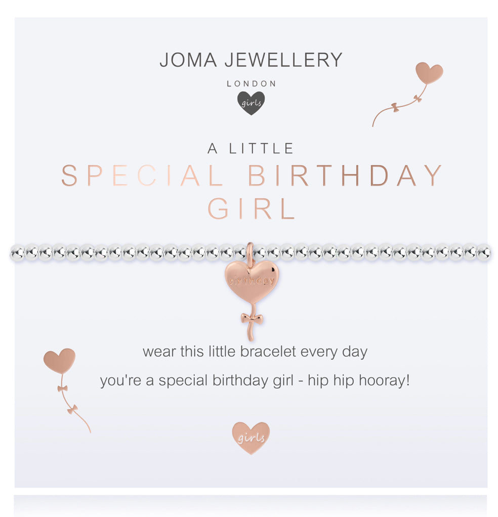 Joma Jewellery Girls Bracelet - Special Birthday Girl