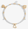 Joma Jewellery Life's A Charm Heart Of Gold Bracelet