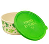 Sass & Belle Powered By Plants Round Lunch Box