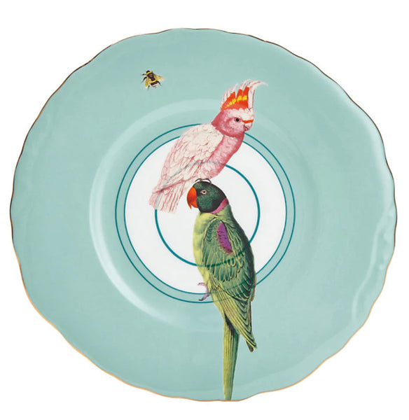 Yvonne Ellen Parrots Plate