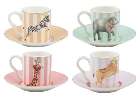 Yvonne Ellen Espresso Cup & Saucer Set