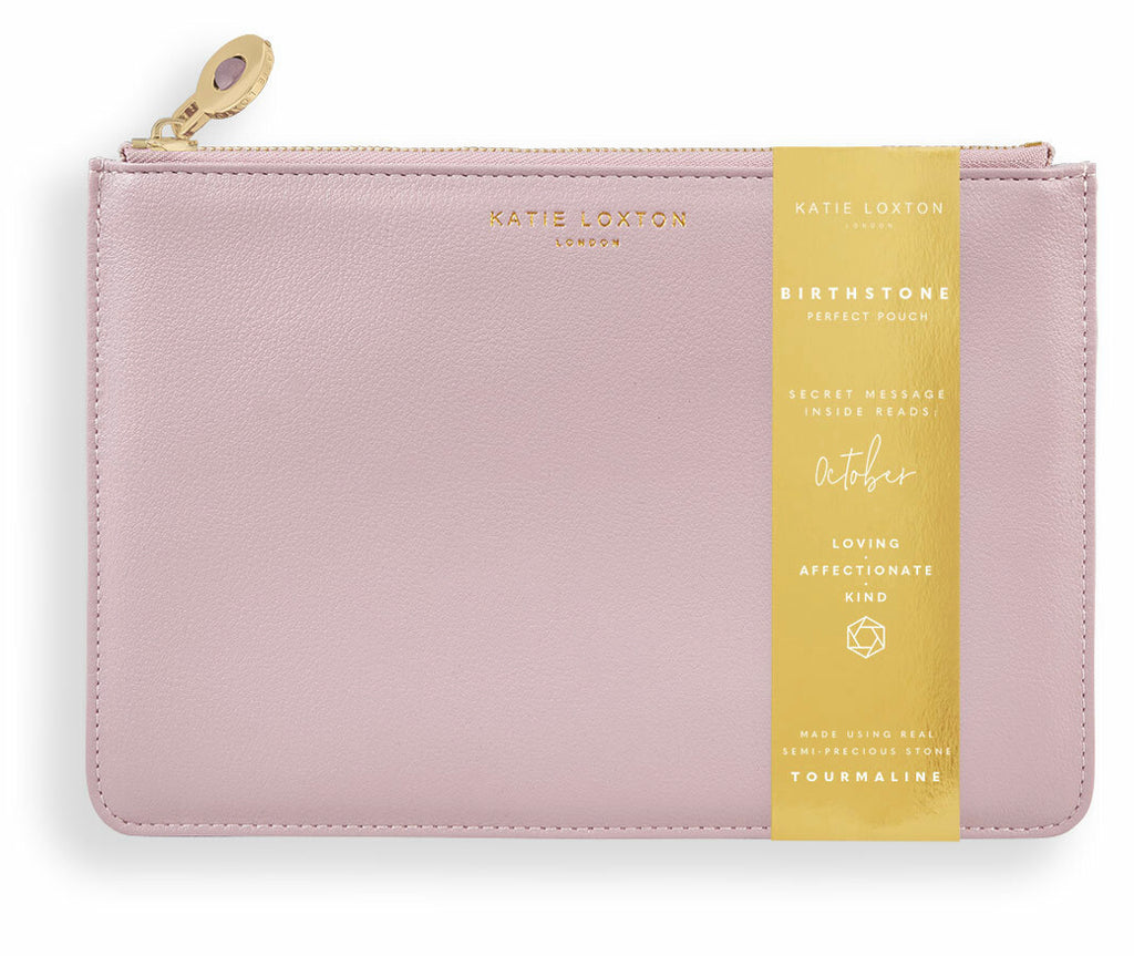 Katie Loxton Birthstone Perfect Pouch - October Tourmaline