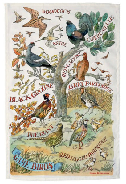 Emma Bridgewater Game Birds Tea Towel