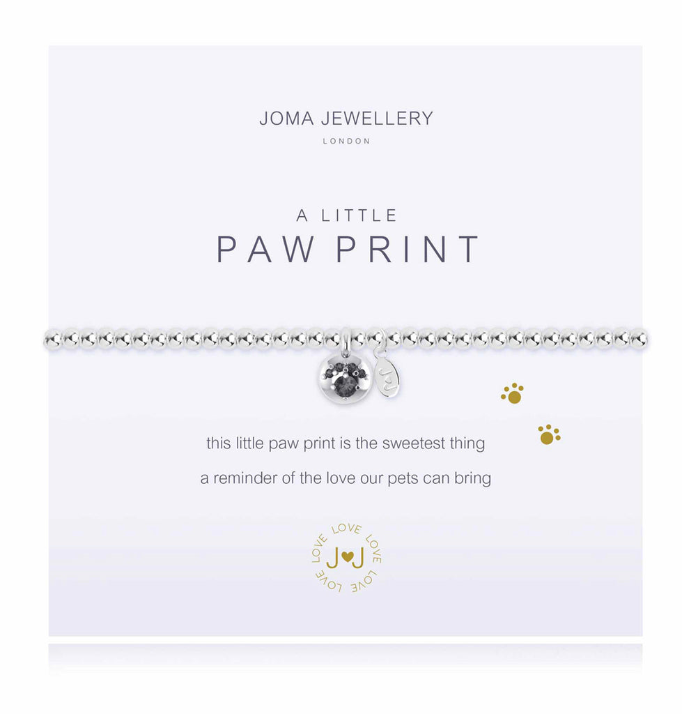 Joma Jewellery A Little Paw Print Bracelet