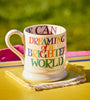 Emma Bridgewater Rainbow Toast Kindness & A Fair World 1/2 Pint Mug