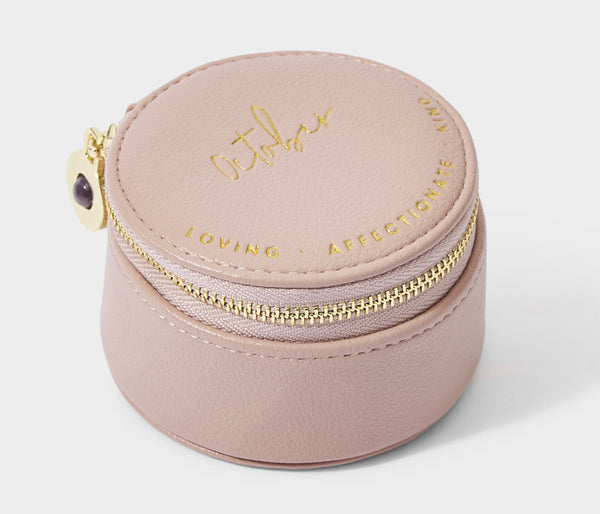 Katie Loxton Birthstone Jewellery Box - October Tourmaline