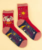 Powder Aries Zodiac Ankle Socks