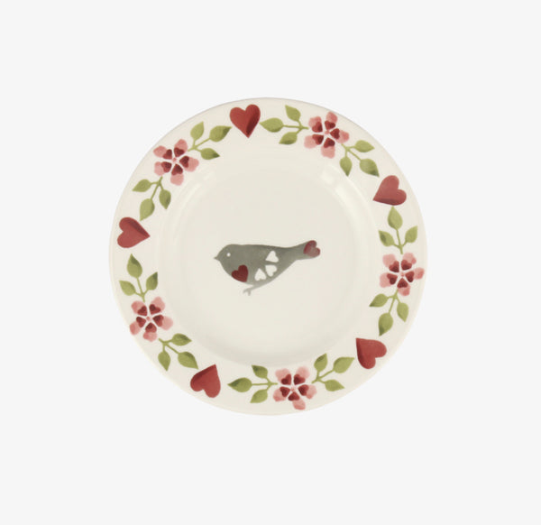 Emma Bridgewater Lovebirds Bird 6 1/2 Inch Plate