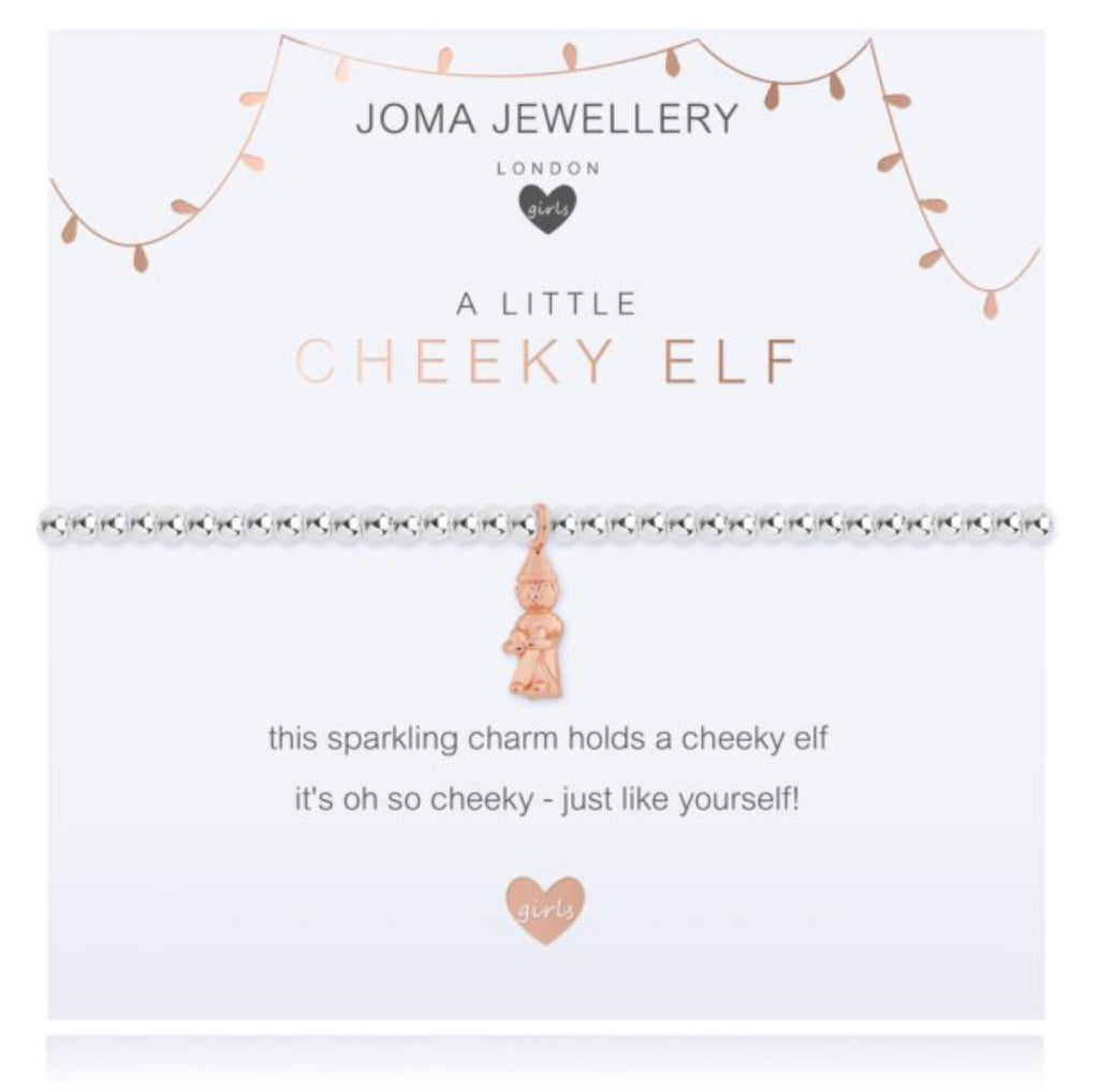 Joma Jewellery Girls Bracelet - A Little Cheeky Elf