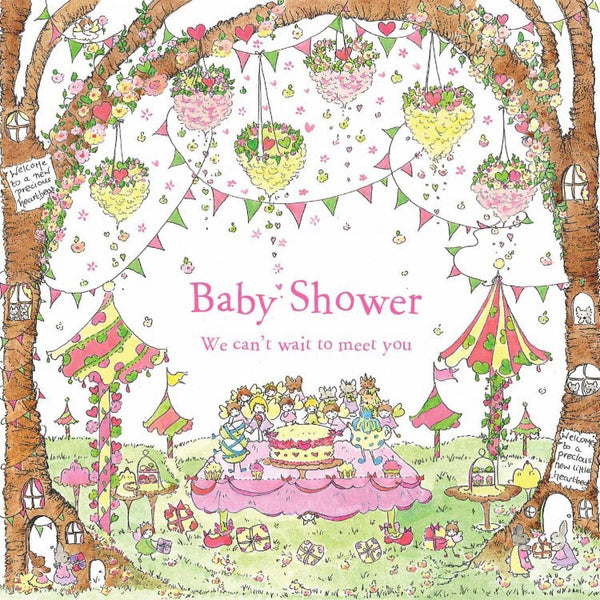 The Porch Fairies Card - Baby Shower