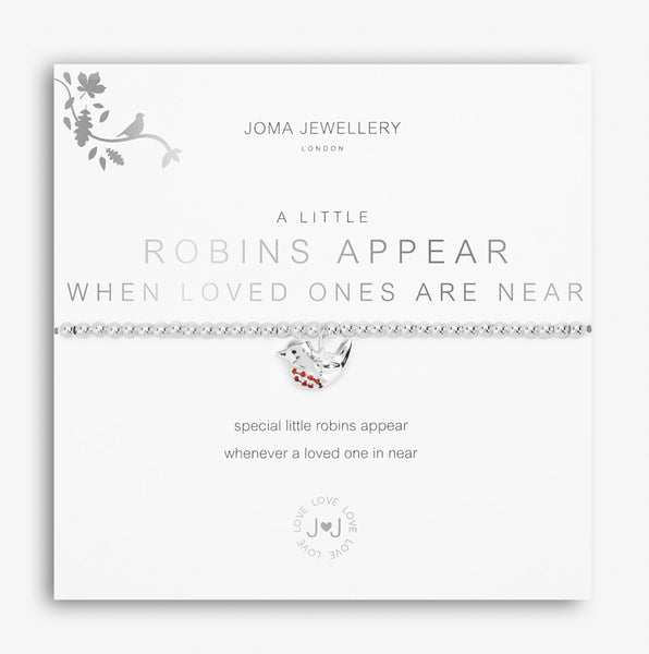 Joma Jewellery A Little Robins Appear When Loved Ones Are Near Bracelet