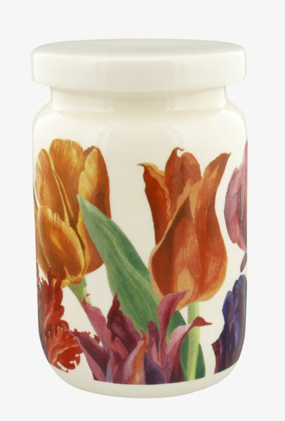 Emma Bridgewater Flowers Tulips Large Jam Jar With Lid