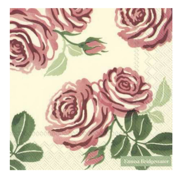 Emma Bridgewater Pink Roses Paper Napkins