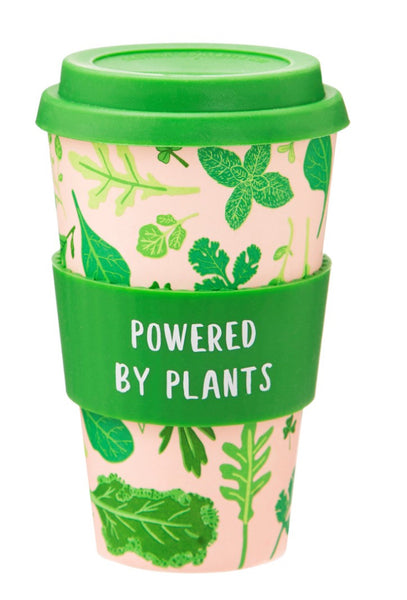 Sass & Belle Powered By Plants Bamboo Coffee Cup