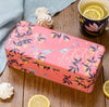 Sara Miller Coral Orchard Long Deep Rectangular Tin