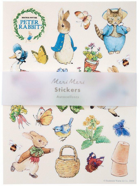 Meri Meri Peter Rabbitâ„¢ Sticker Sheets