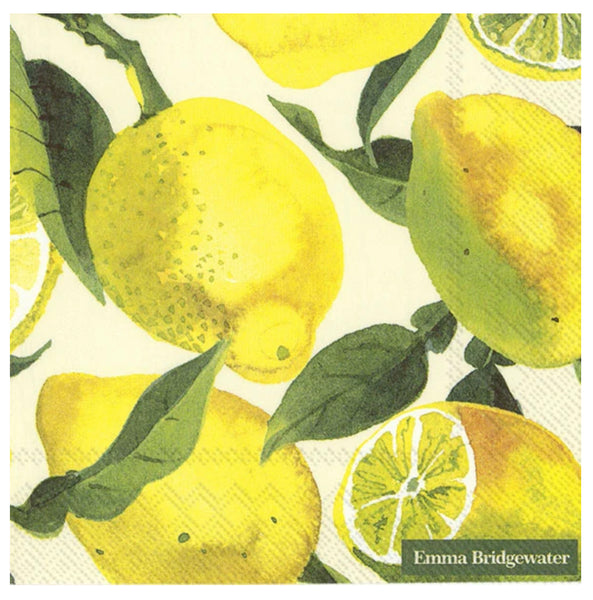 Emma Bridgewater Lemons Paper Napkins