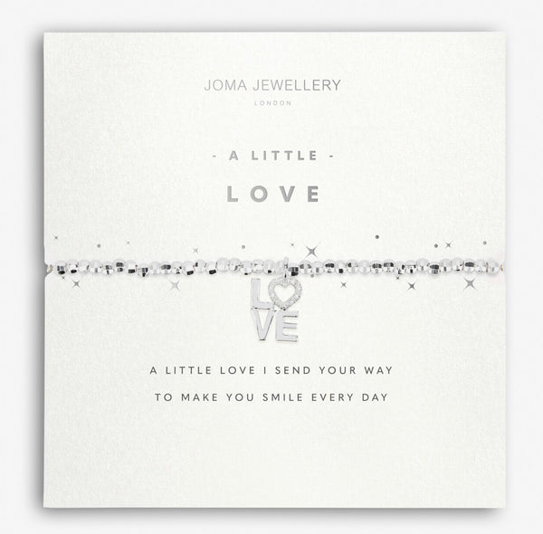 Joma Jewellery Faceted A Little Love Bracelet