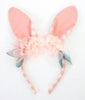 Meri Meri Embellished Gingham Bunny Headband