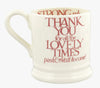 Emma Bridgewater Pink Toast Soul Sisters 1/2 Pint Mug
